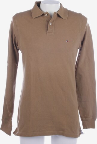 TOMMY HILFIGER Button Up Shirt in M in Brown: front