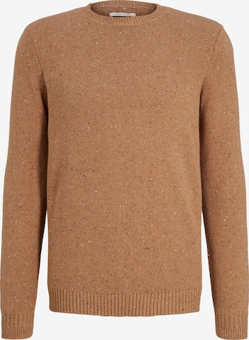 TOM TAILOR Sweater in Beige: front