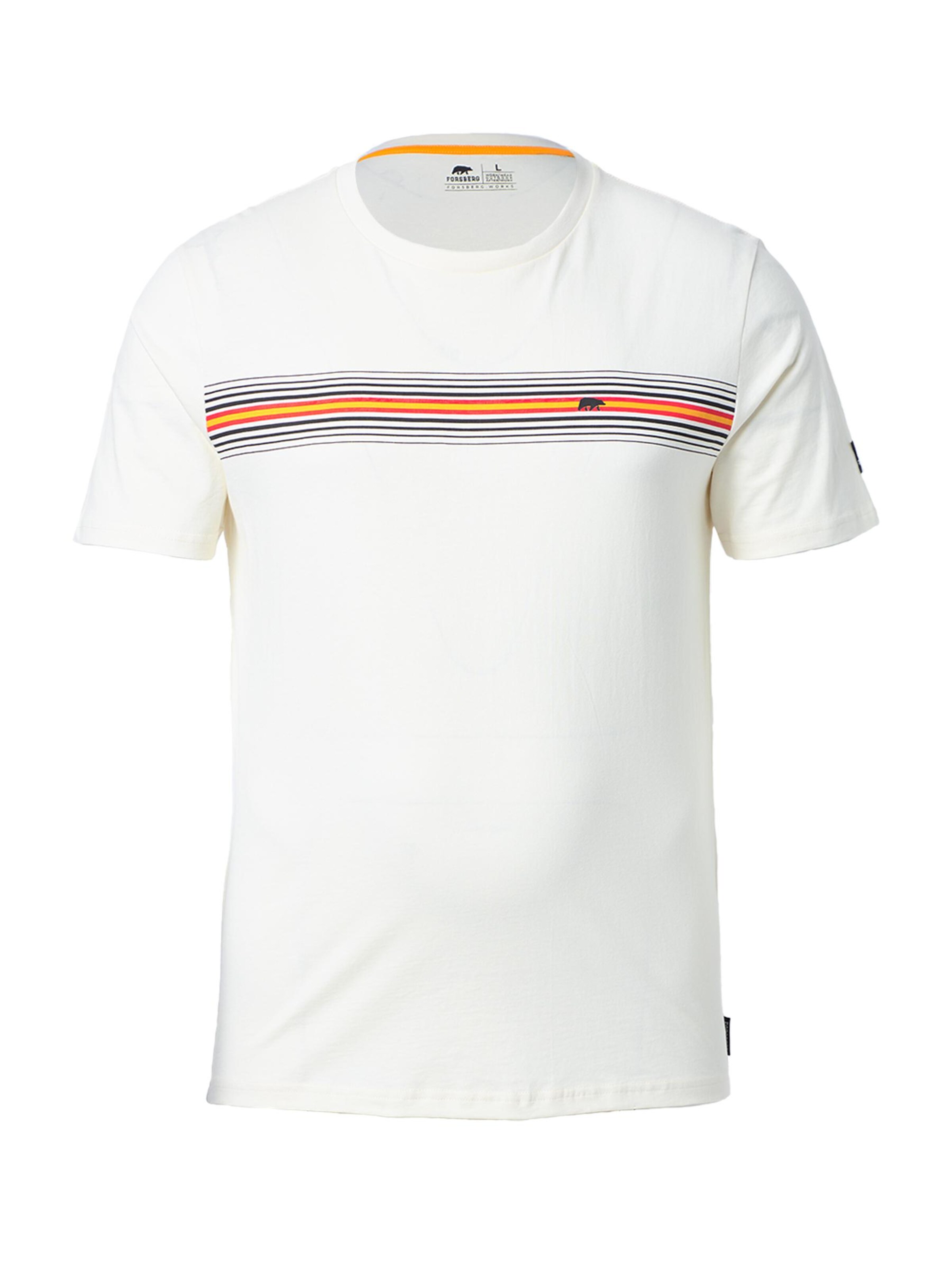 FORSBERG T-Shirt in Weiß: Vorderseite