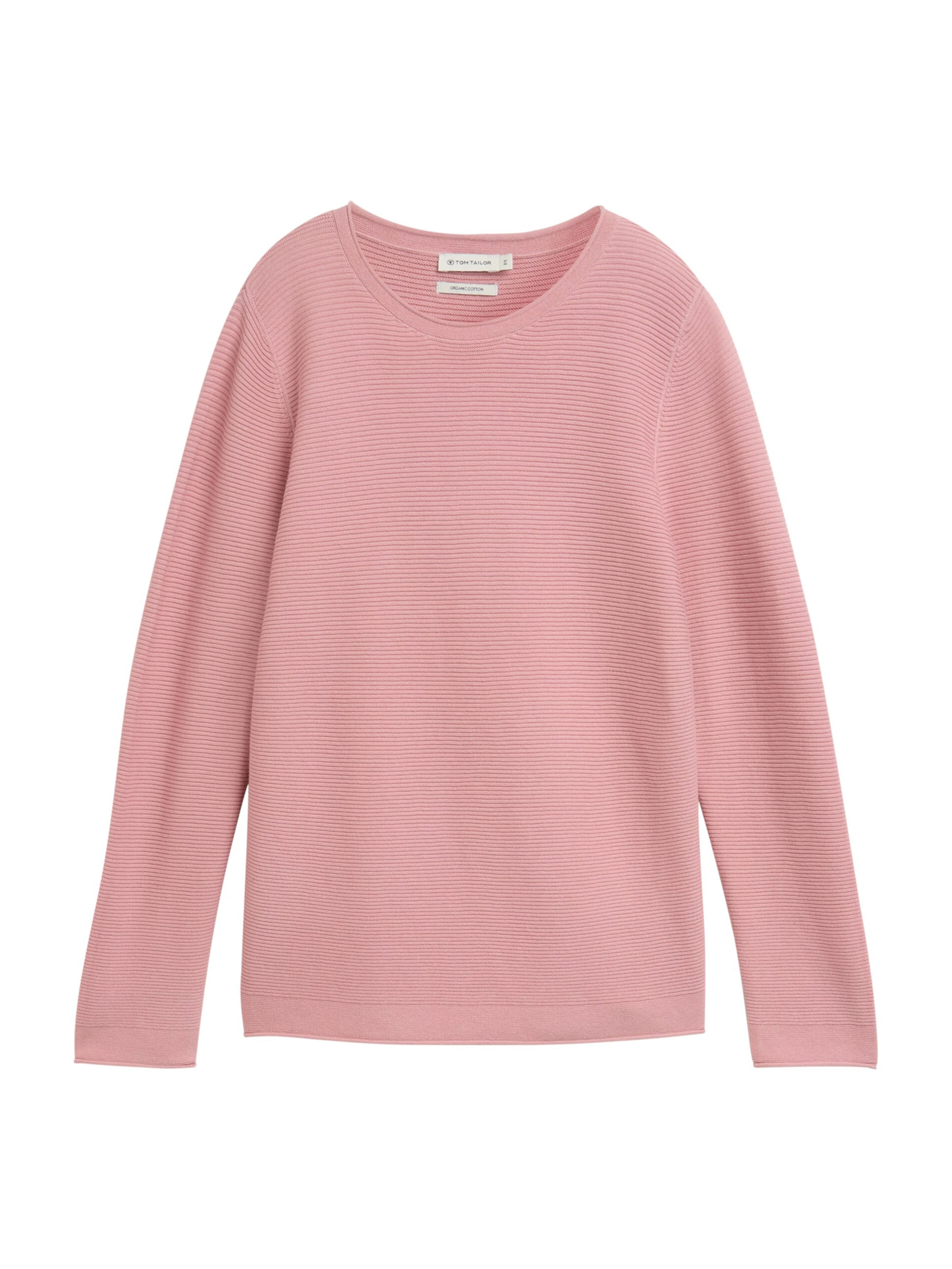 TOM TAILOR Trui in Roze: voorkant