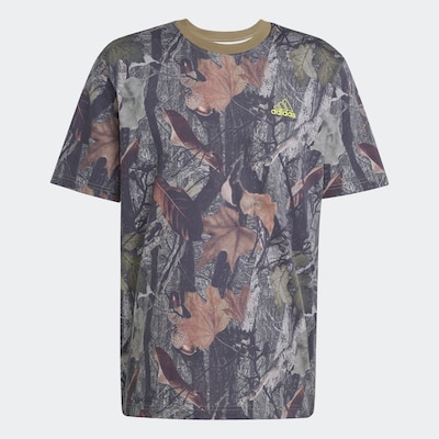 ADIDAS ORIGINALS Футболка в Коричневый / Серый / Лайм / Черный, Обзор товара