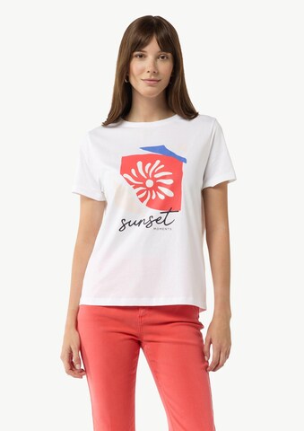 COMMA Shirt in White: front