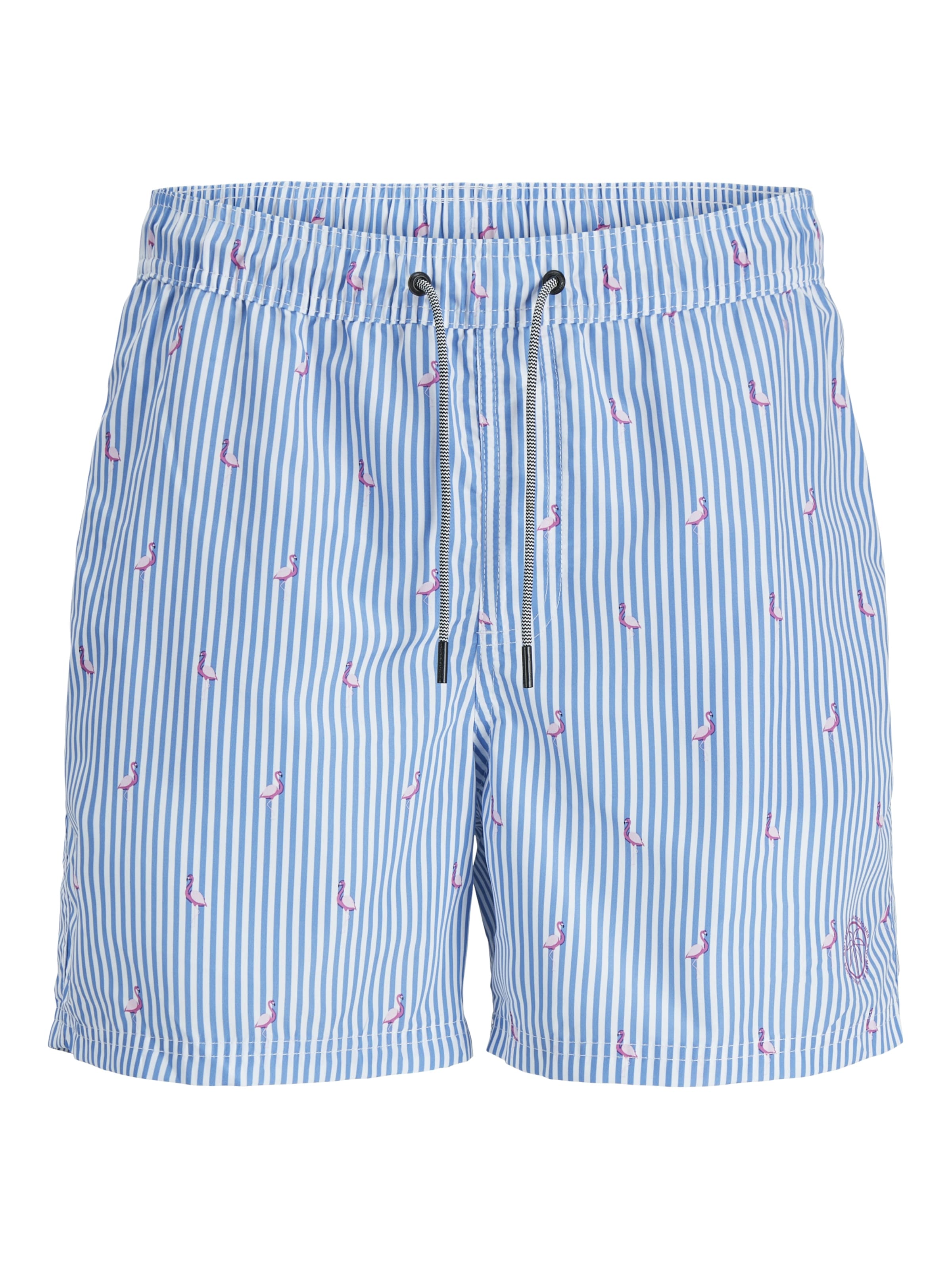 Pantaloncini da bagno 'JPSTFiji' in XS JACK & JONES di colore blu cielo / orchidea / lilla pastello / bianco, Visualizzazione prodotti