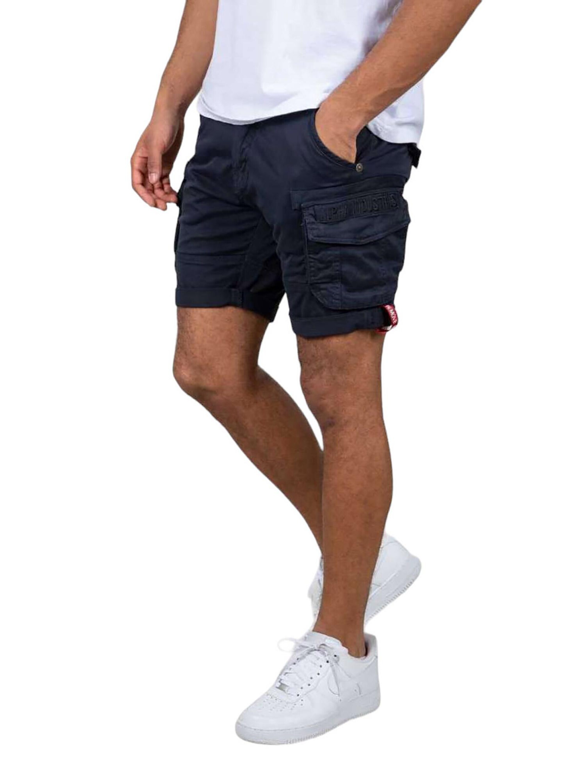 ALPHA INDUSTRIES Regular Cargohose 'Rescue'‌‌‌‌‌ in Blau