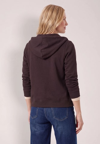 CECIL - Sudadera con cremallera en rojo
