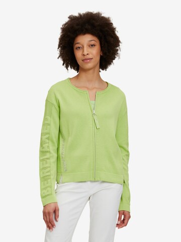 Betty Barclay Knit Cardigan in Green: front