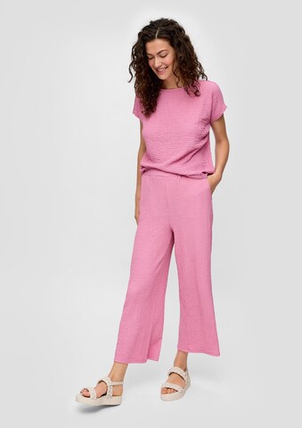 s.Oliver Wide Leg Hose in Pink