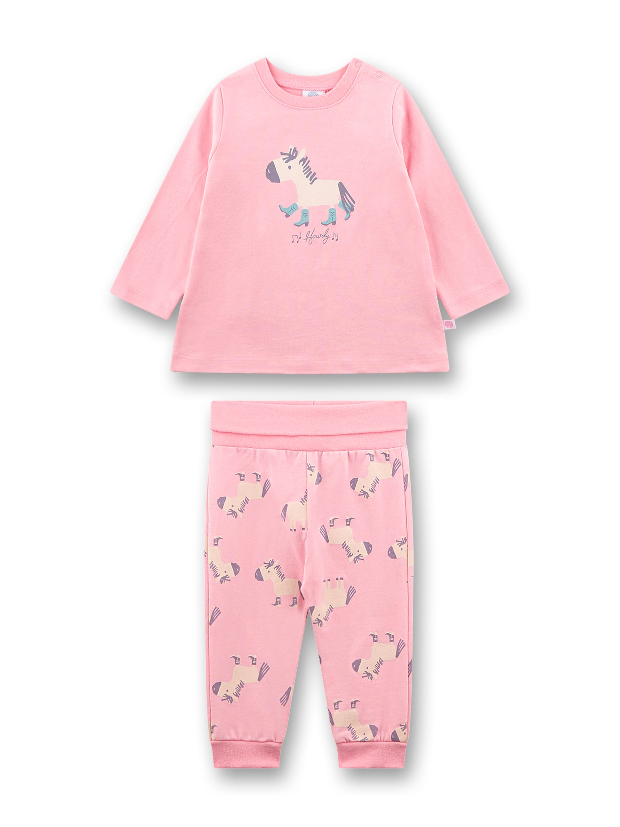 Sanetta Schlafanzug in Pink: Vorderseite