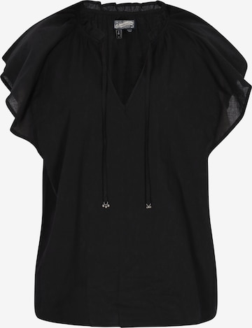 DreiMaster Vintage Halenka 'Vintage' – černá: přední strana