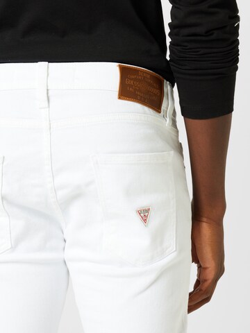 GUESS Slim fit Jeans 'CHRIS' in White