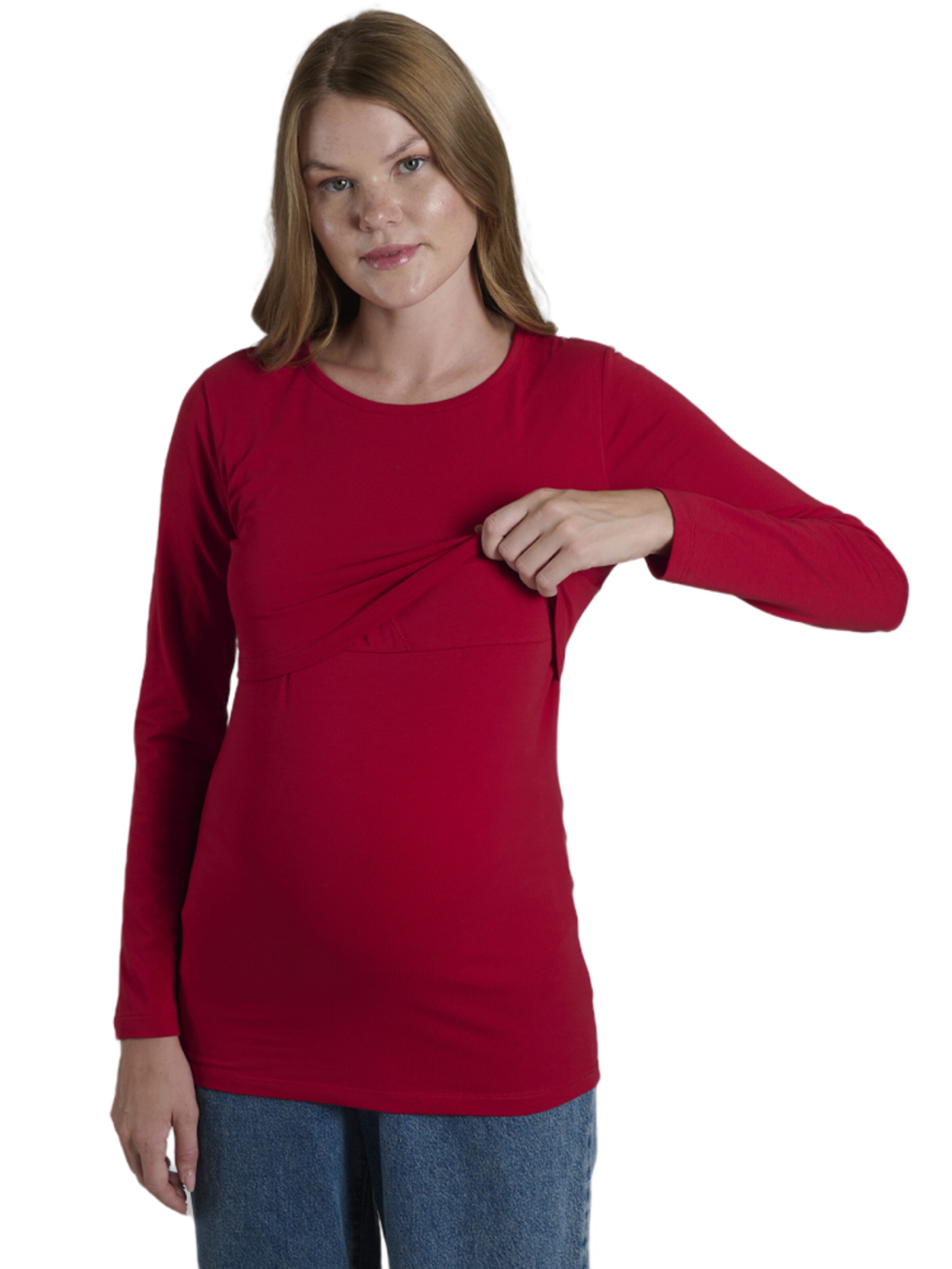 LYN MAMA Blouse in Red