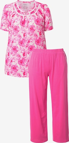 Ulla Popken Pajama in Pink: front