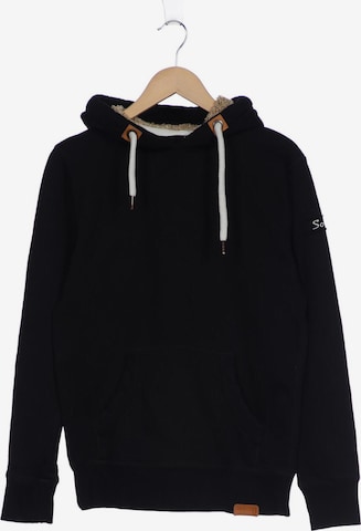!Solid Sweatshirt & Zip-Up Hoodie in M in Black: front