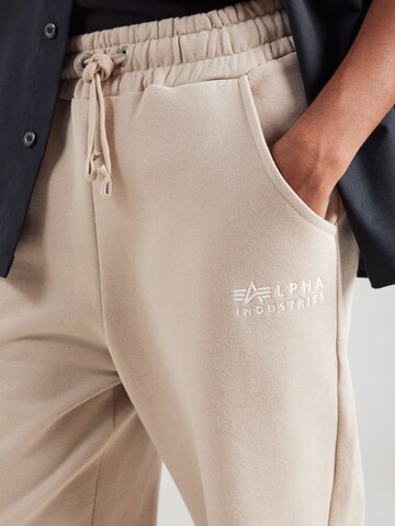 ALPHA INDUSTRIES Tapered Hose in Beige
