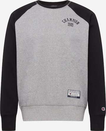 Champion Authentic Athletic Apparel Sweatshirt in Grau: front