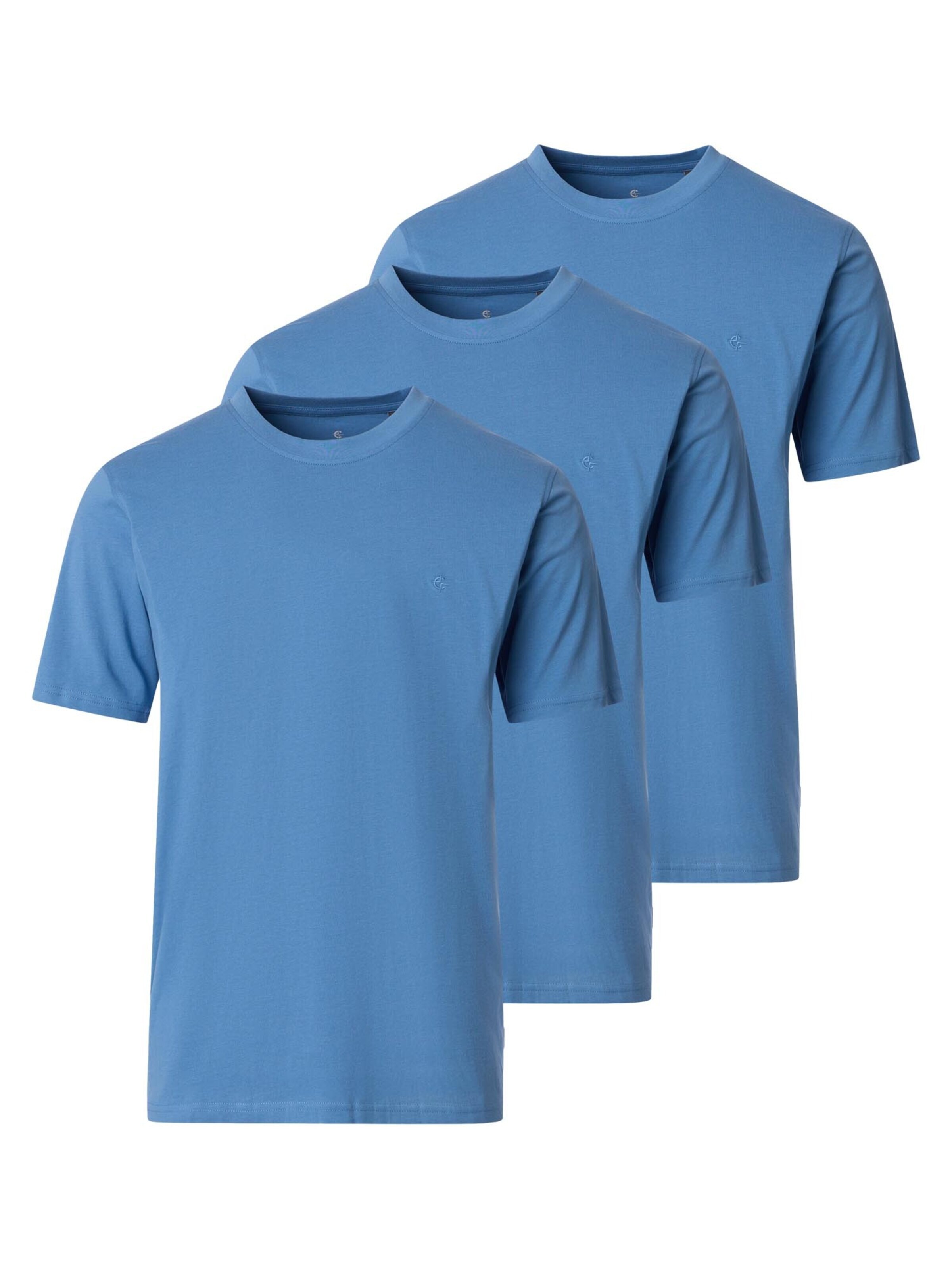 CASAMODA Shirt 'Basic'‌‌‌‌‌‌‌‌ in Blau: Vorderseite