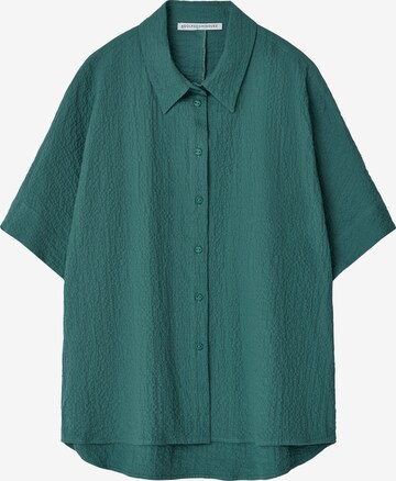 Camicia da donna di Adolfo Dominguez in verde: frontale