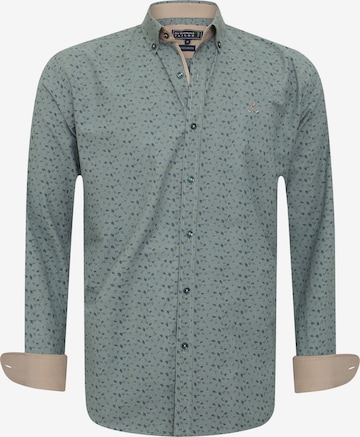 Sir Raymond Tailor Overhemd 'Bata' in Groen: voorkant