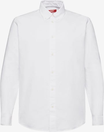 ESPRIT Regular fit Button Up Shirt in White: front