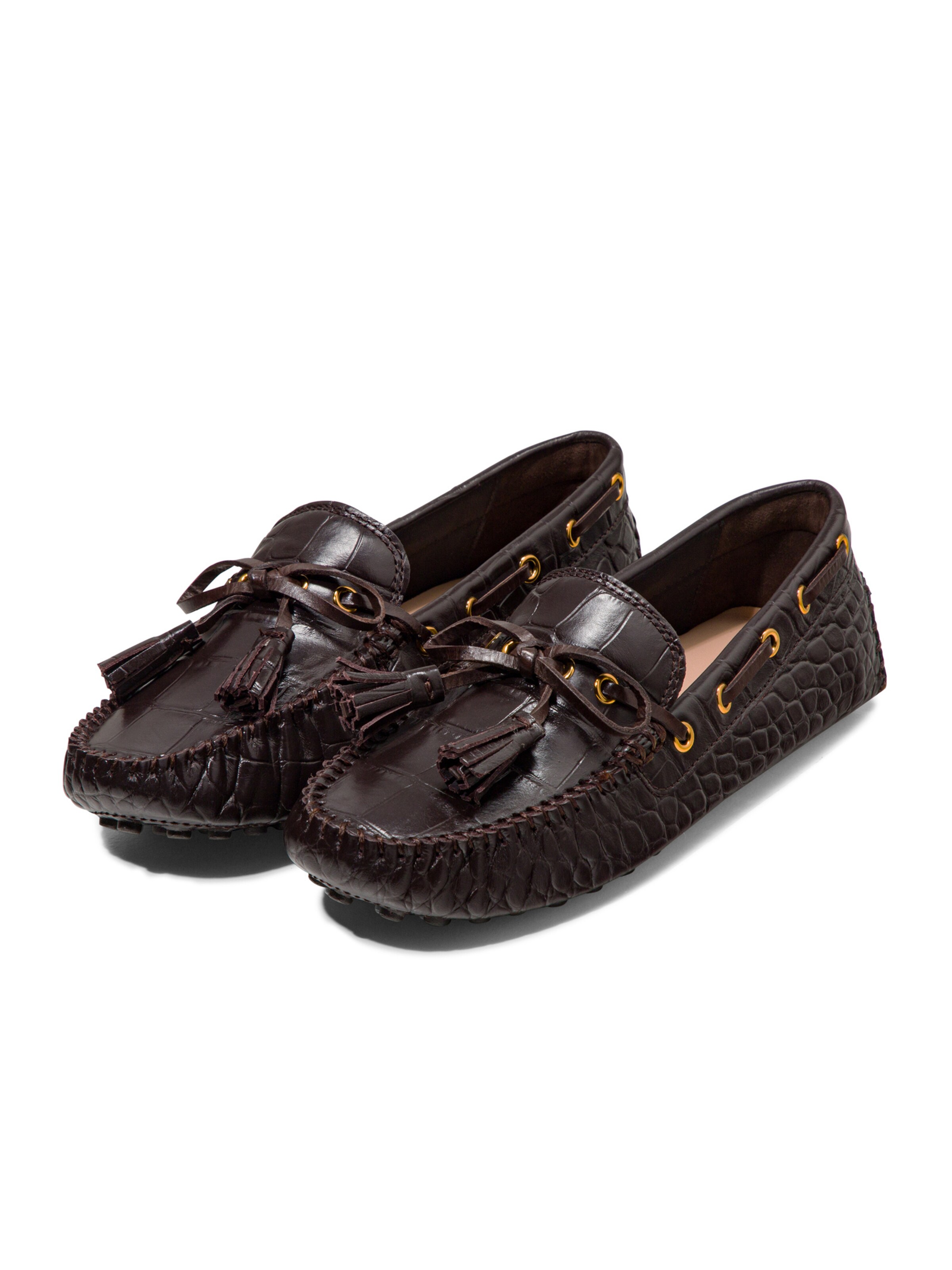Cole Haan Moccasin 'GISSELLA DRIVERS' in Brown