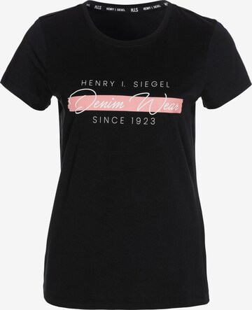 H.I.S Shirt in Black: front