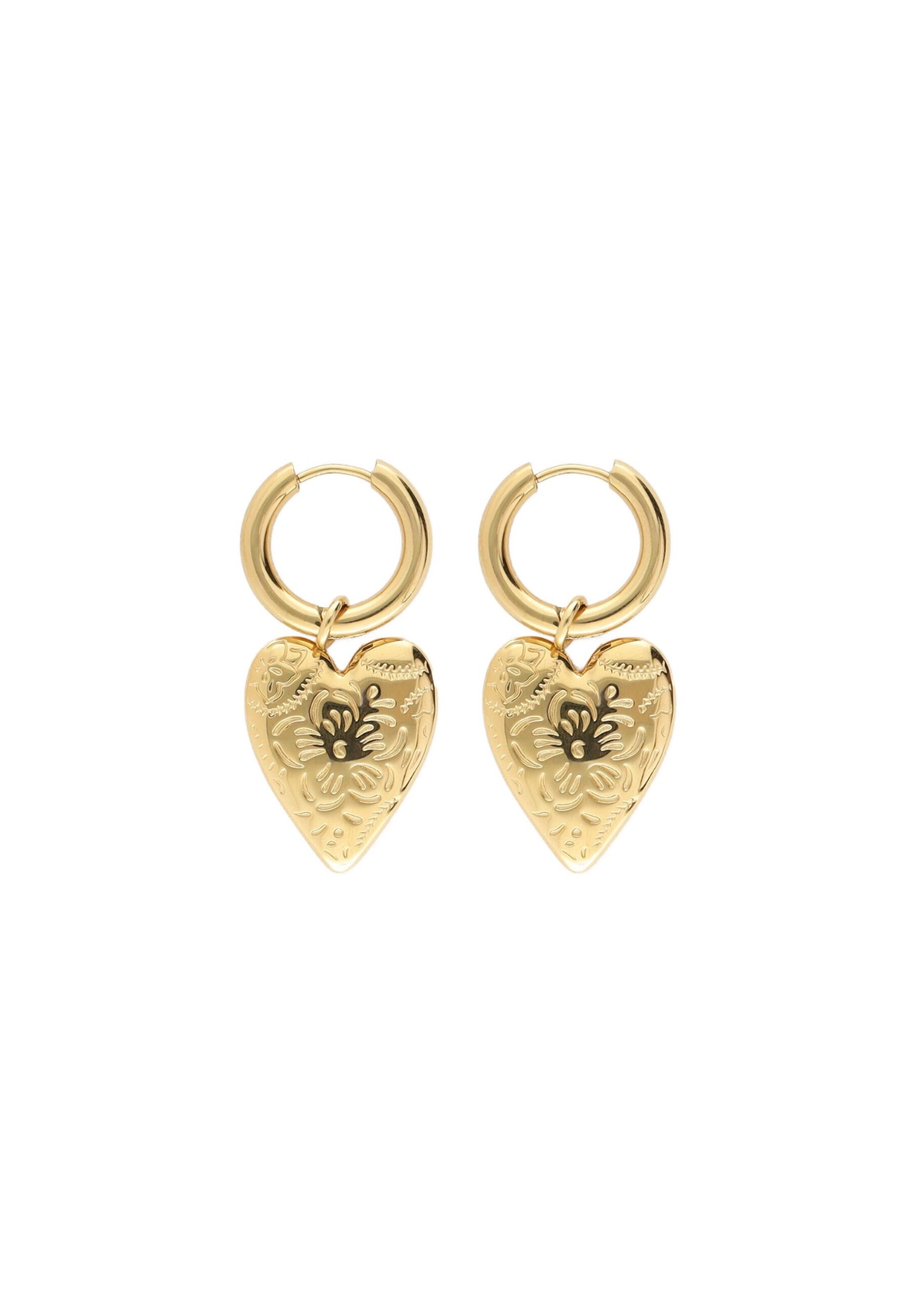 Boucles d'oreilles My Jewellery en or : devant