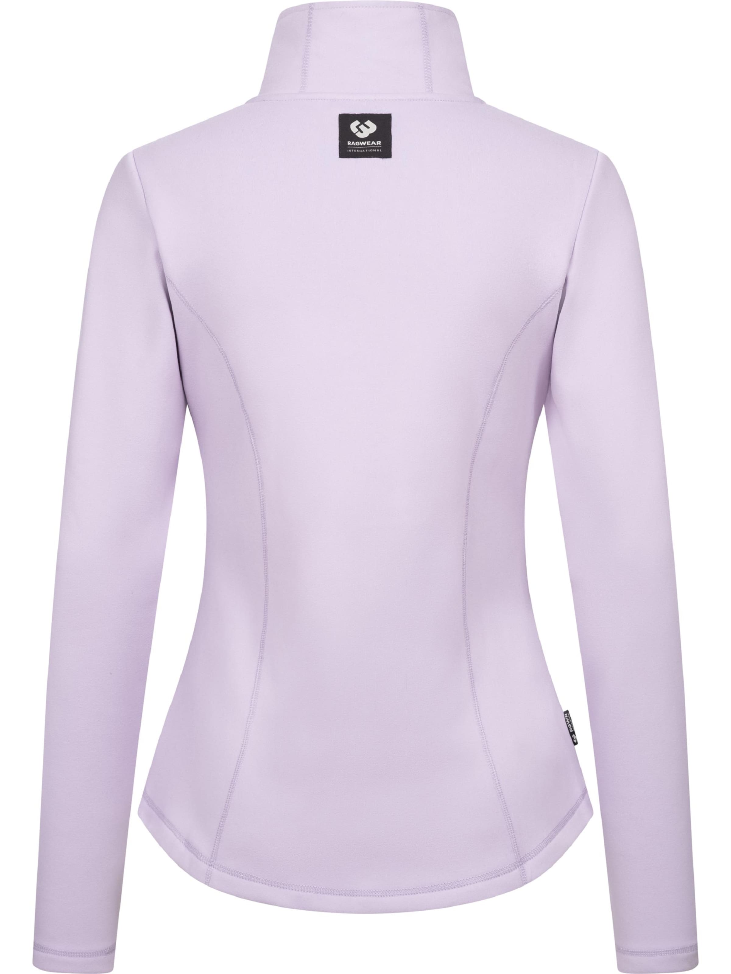 Ragwear Zip-Up Hoodie 'Saskie' in Purple
