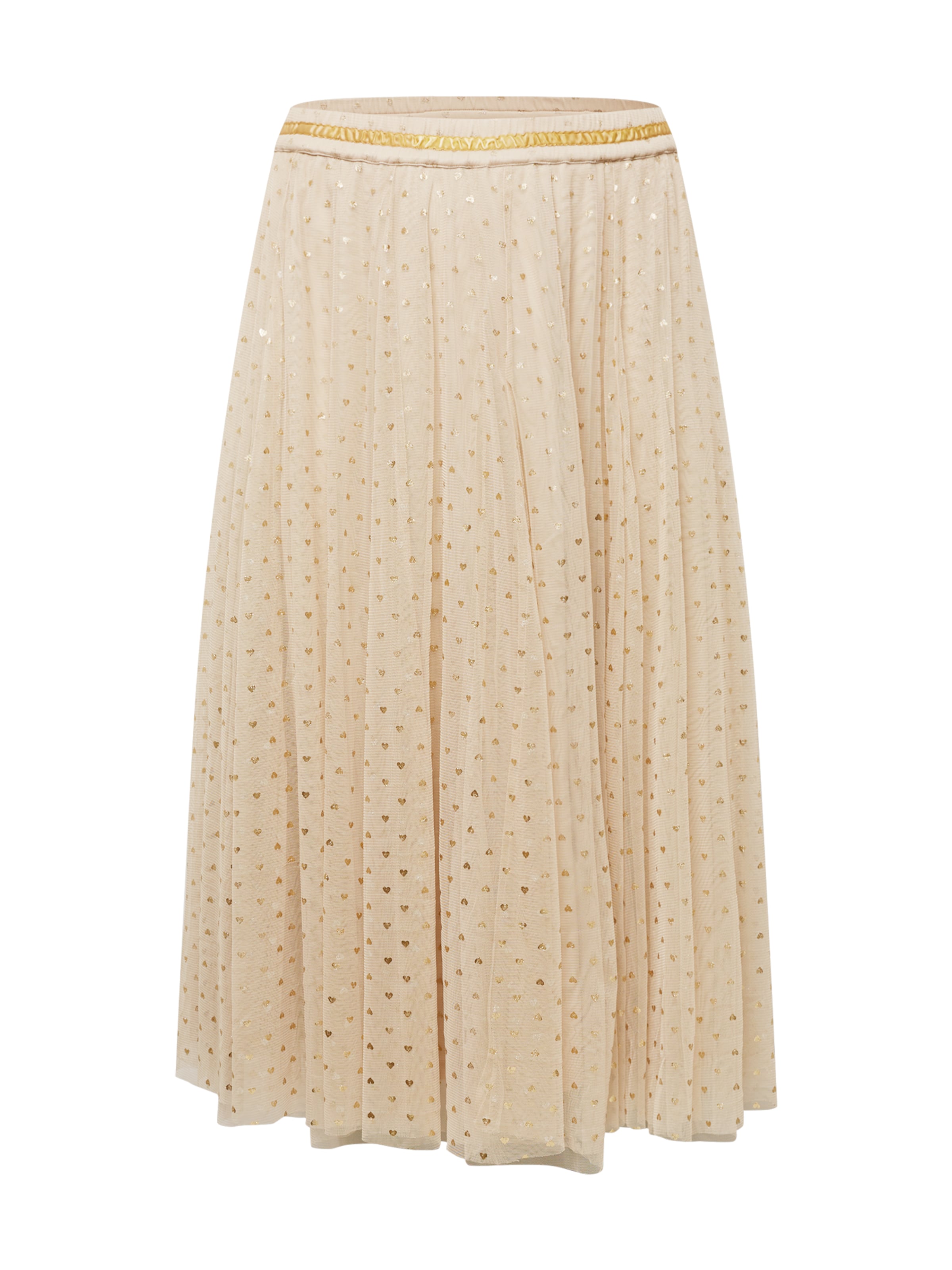 Guido Maria Kretschmer Curvy Kjol 'Pina' i beige: framsida