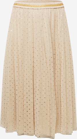 Guido Maria Kretschmer Curvy Skirt 'Pina' in Beige: front