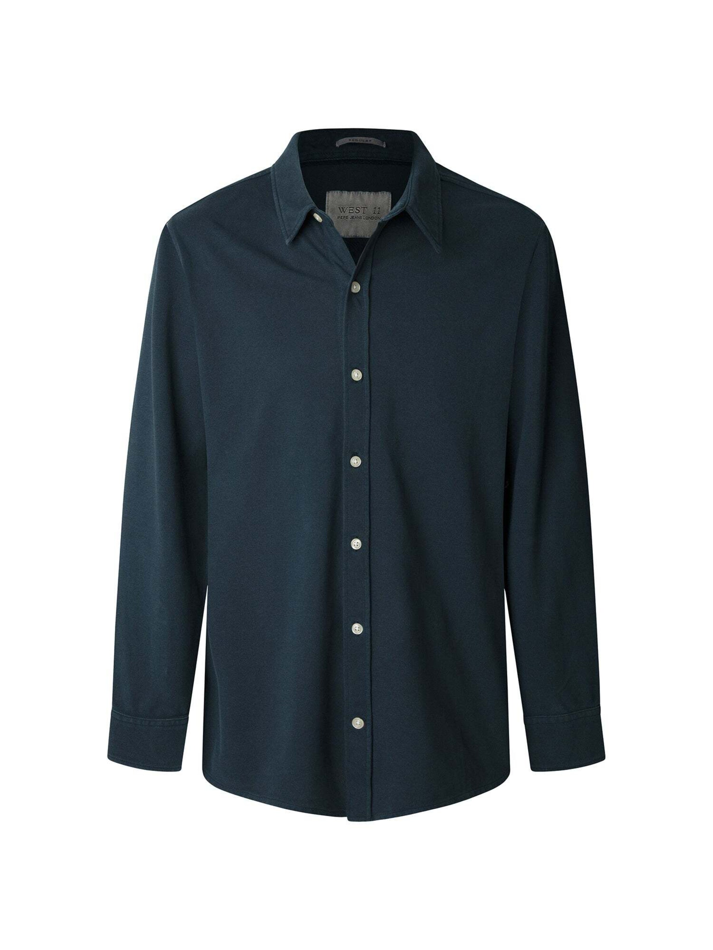 Pepe Jeans Overhemd 'ABEL' in Blauw: voorkant