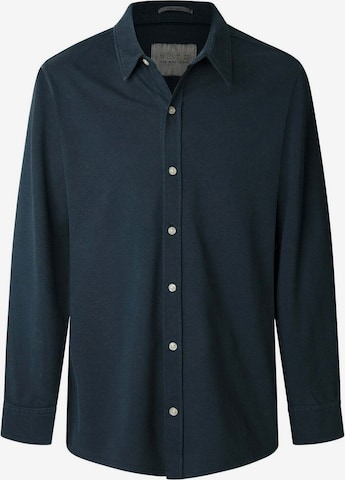 Pepe Jeans Regular Fit Hemd 'ABEL' in Blau: Vorderseite