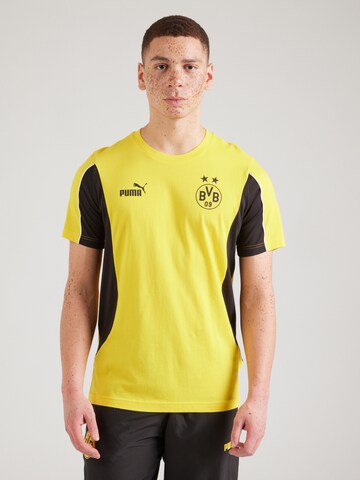 PUMA Performance shirt 'Borussia Dortmund ftblArchive' in Yellow: front