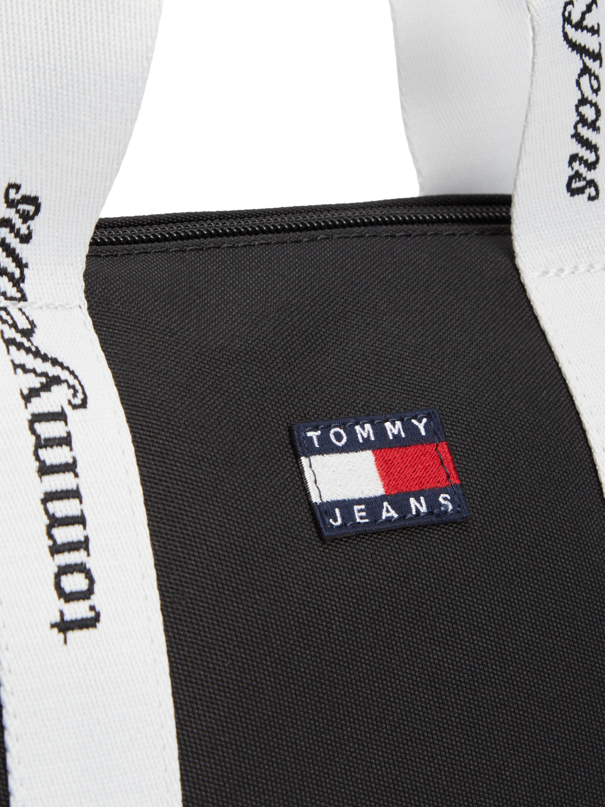 Tommy Jeans Torba shopper 'ESS' w kolorze czarny