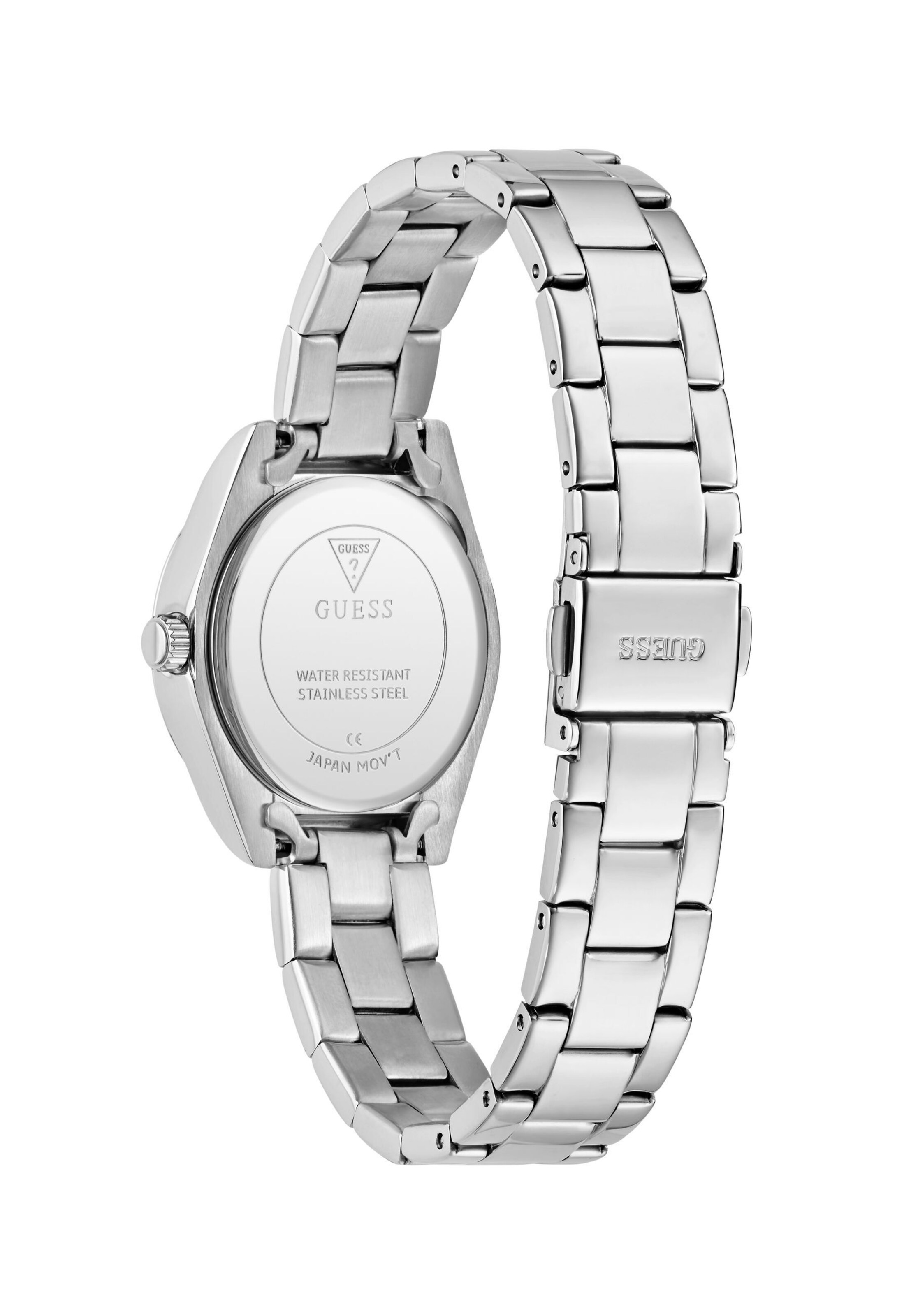 GUESS Analoog horloge 'MINI LUNA' in Zilver
