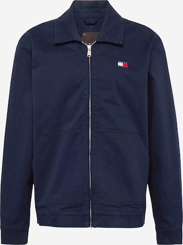 Tommy Jeans Tussenjas in Blauw: voorkant