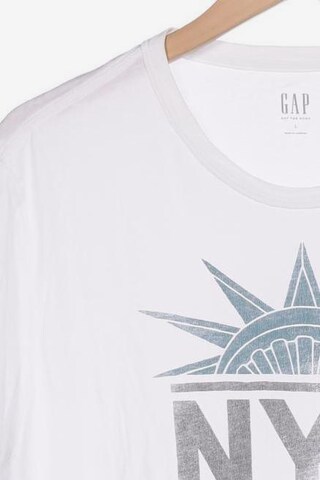 GAP T-Shirt L in Weiß
