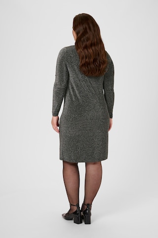 KAFFE CURVE Dress 'KCriana' in Silver
