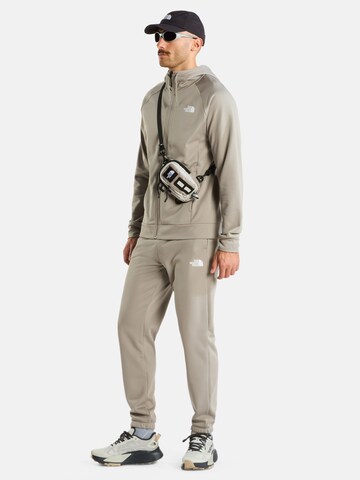THE NORTH FACE - Sudadera con cremallera 'M REAXION 2.0 HOODED FULL ZIP JACKET' en beige