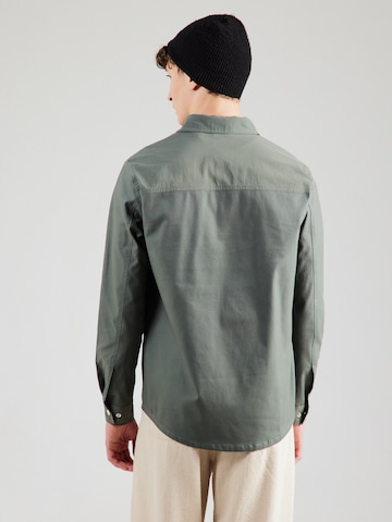 Only & Sons Regular Fit Hemd 'ONSCONCORD' in Grün: Rückseite