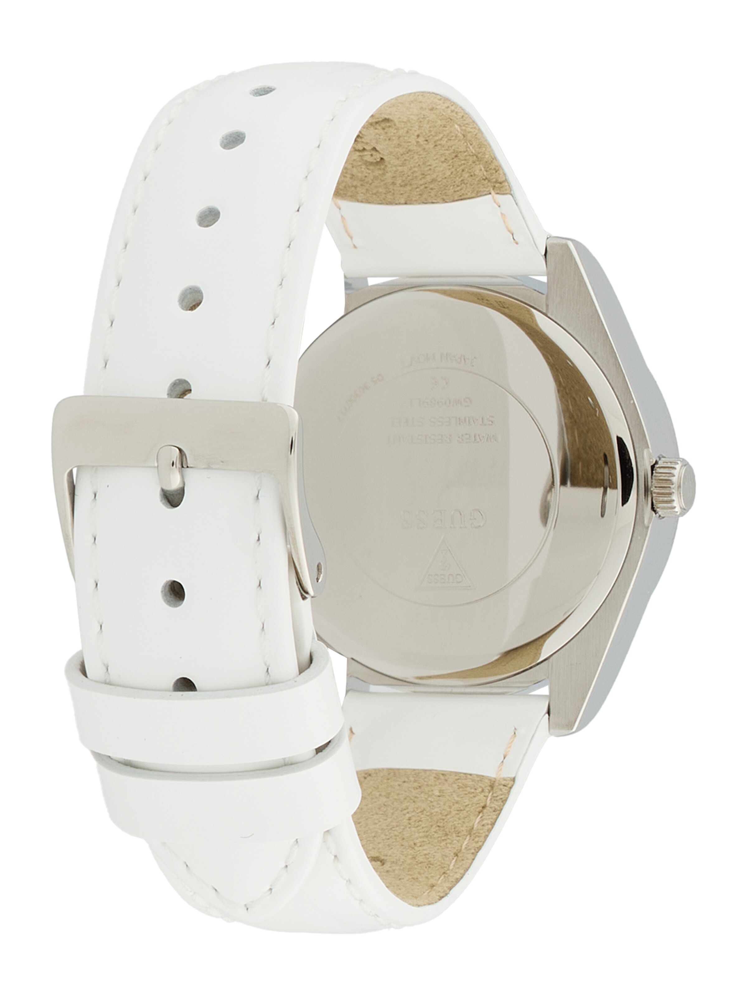 GUESS Analogové hodinky 'Boa' – bílá