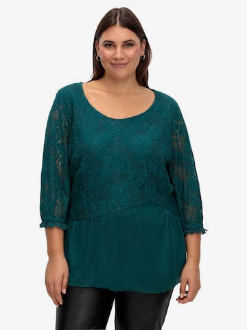 SHEEGO Tunic in Green: front