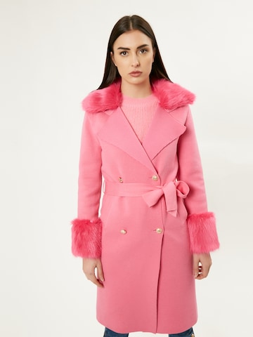 Influencer Mantel in Pink: predná strana