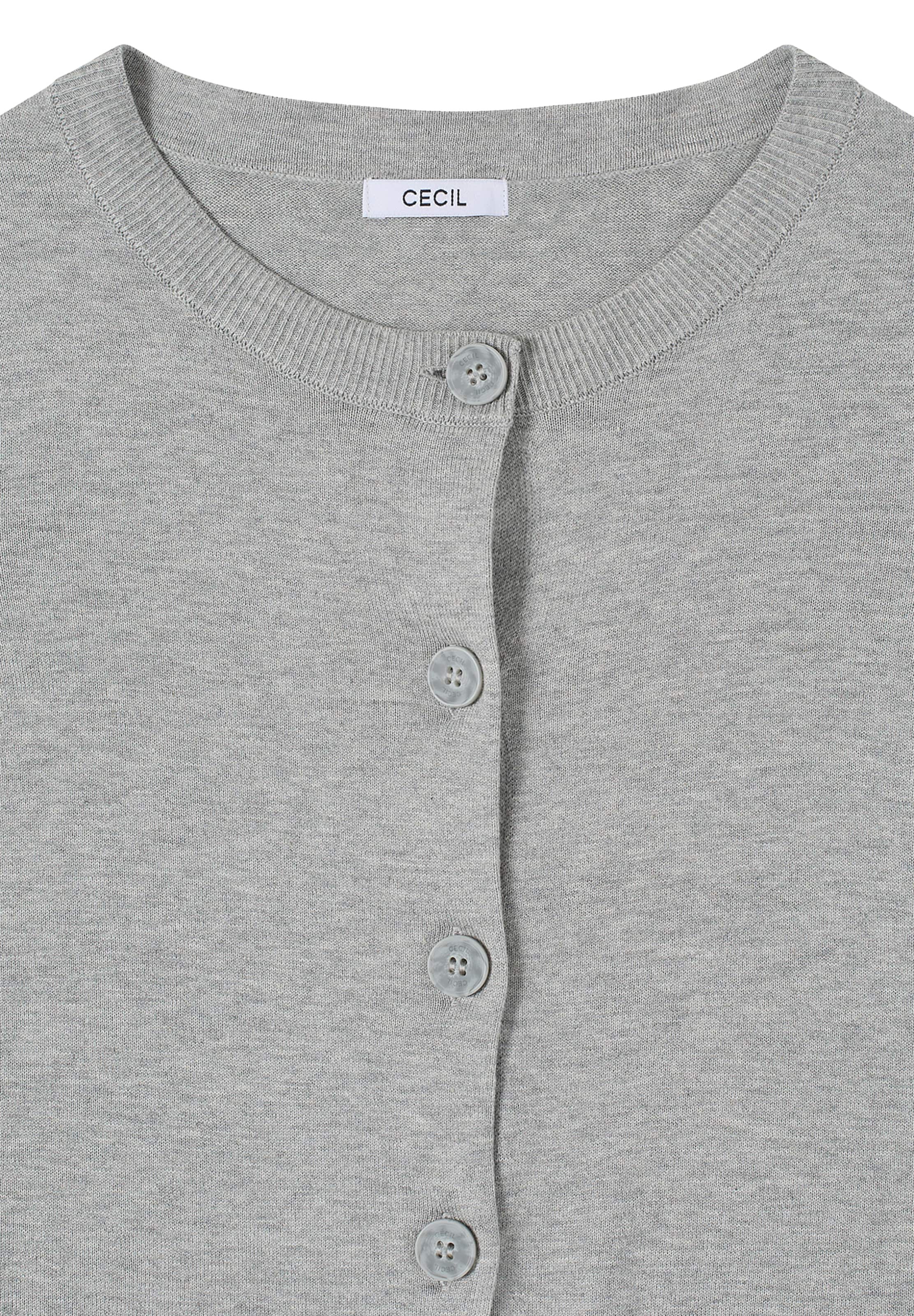 CECIL Strickjacke in Grau