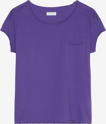 T-shirt Marc O'Polo DENIM en violet : devant