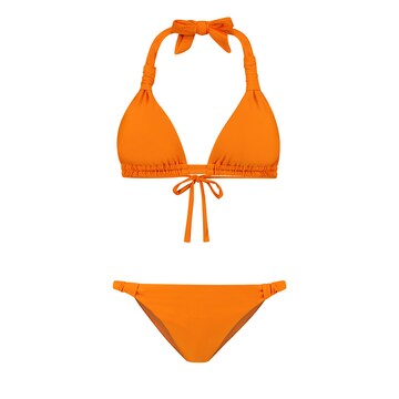 Shiwi Triangle Bikini 'Bibi' in Orange: front