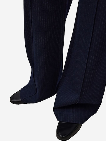 Adolfo Dominguez - Pierna ancha Pantalón de pinzas en azul
