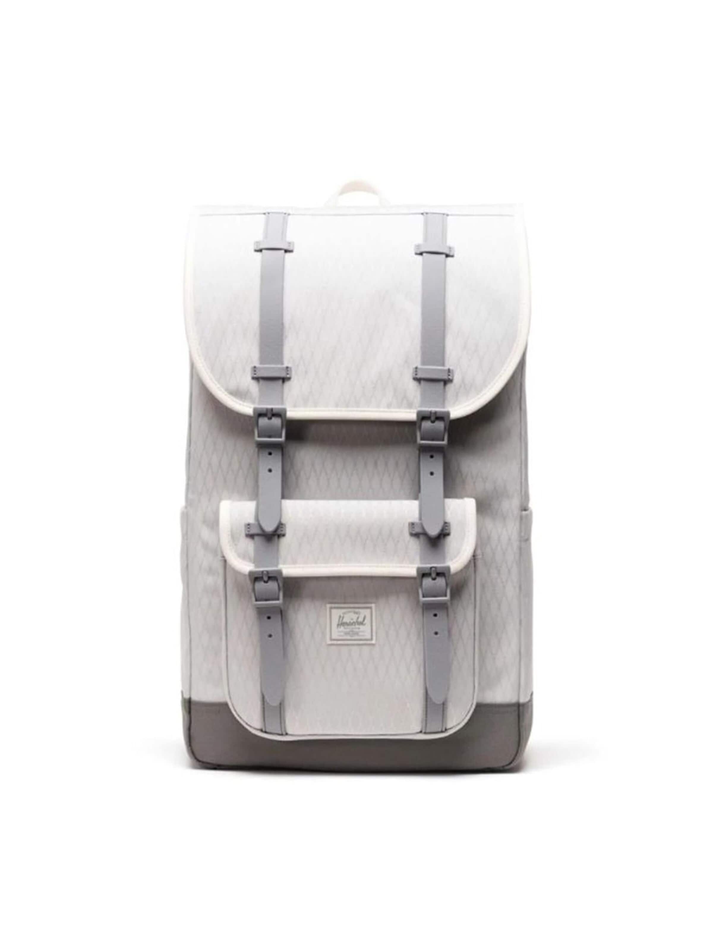 Herschel Plecak 'Little America Backpack Vapor Diamond / Charcoal Gray' w kolorze szary: przód