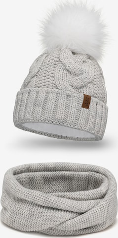 Bonnet '7014 Set' Vivisence en beige : devant