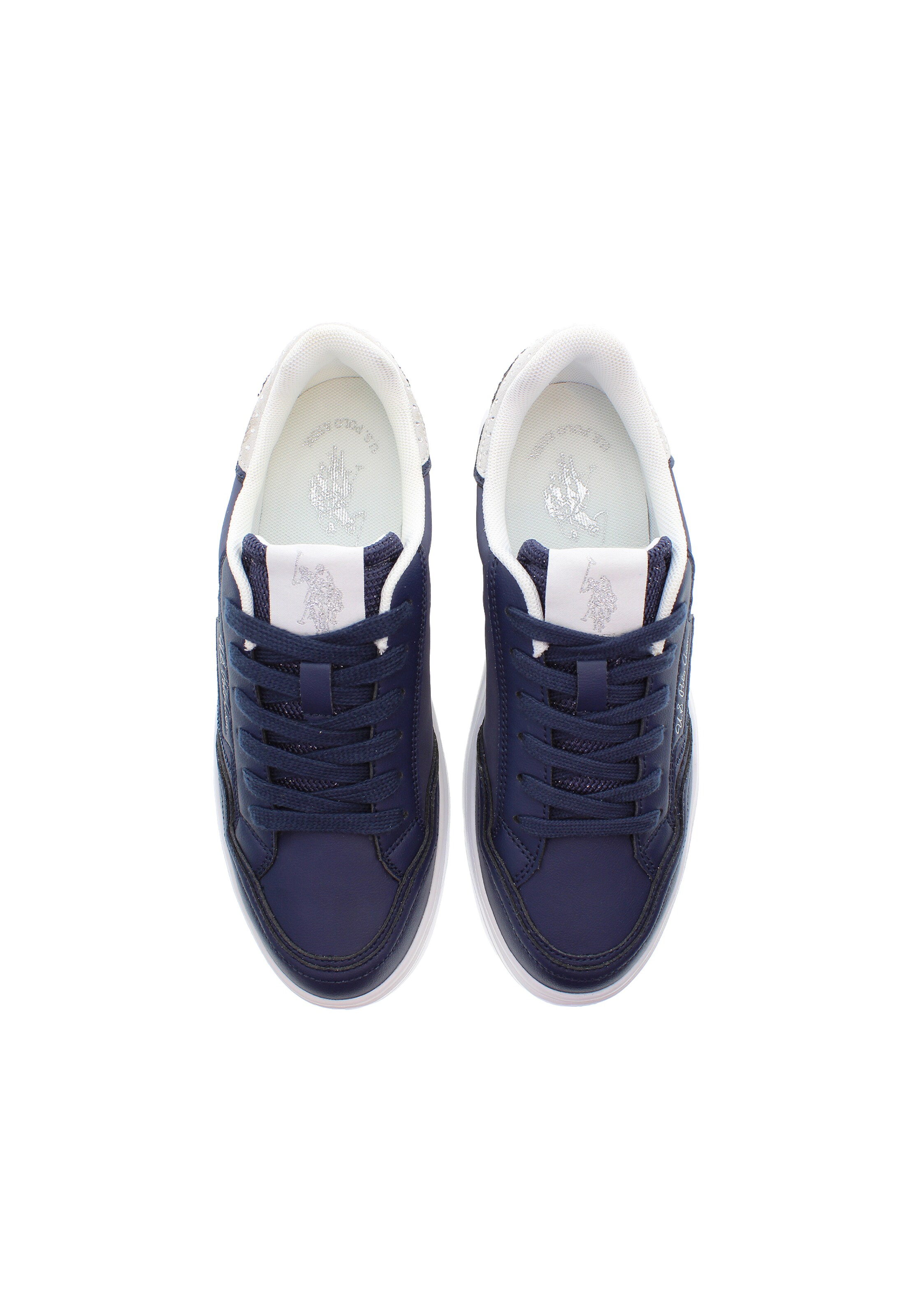 U.S. POLO ASSN. Sneakers laag 'GINGER002W/5YT1' in Blauw