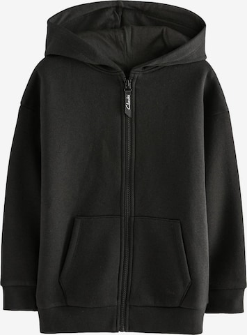 CLARKS Кофта на молнии в Черный: спереди